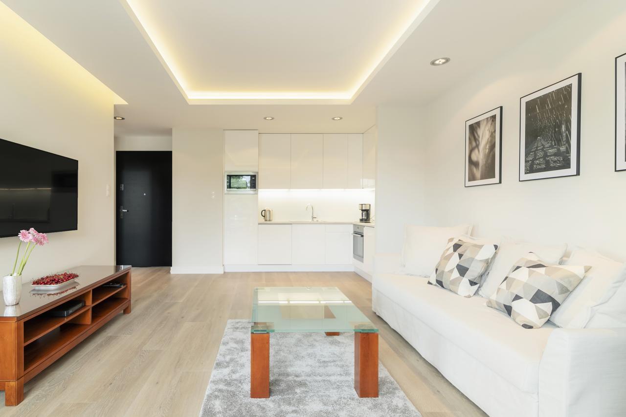Luxury Apartments - Okrzei Residence By Grand Apartments Sopot Bagian luar foto
