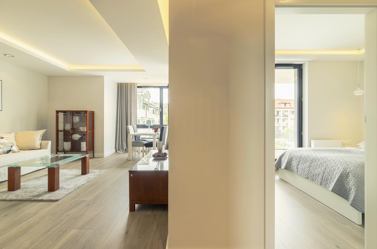 Luxury Apartments - Okrzei Residence By Grand Apartments Sopot Bagian luar foto