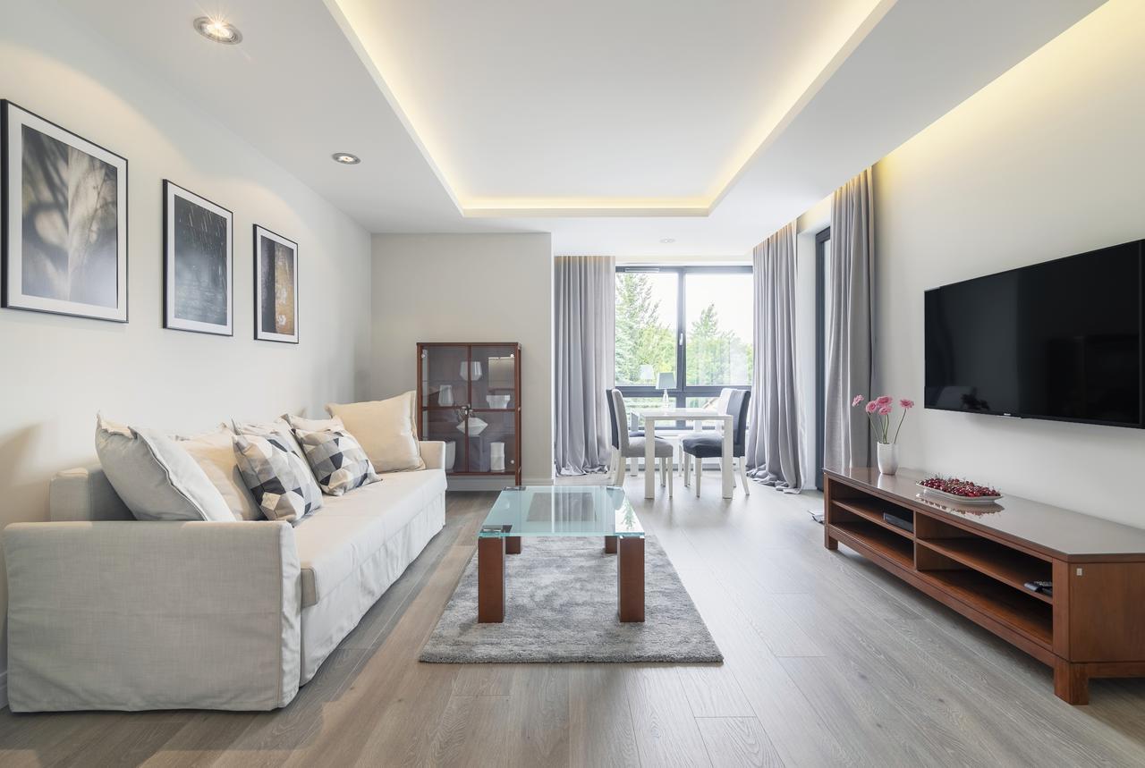 Luxury Apartments - Okrzei Residence By Grand Apartments Sopot Bagian luar foto